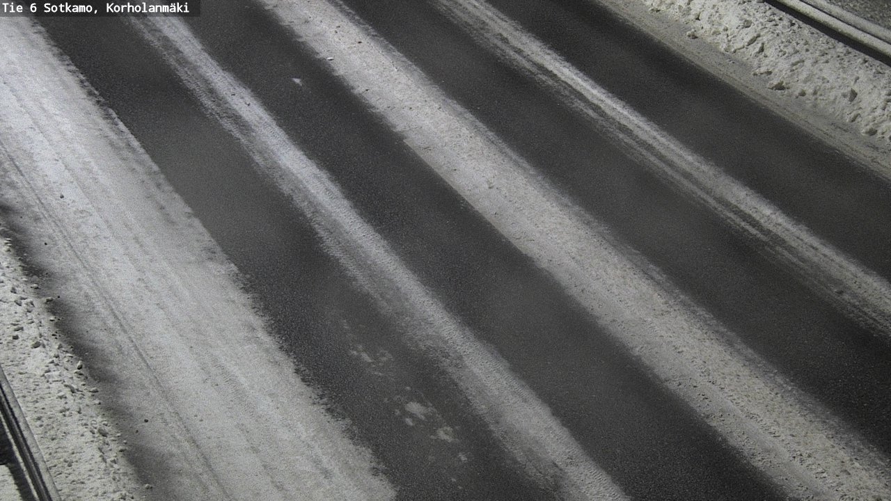 Weather Camera Image Väg 6 Sotkamo, Korholanmäki, Sotkamo, Kainuu