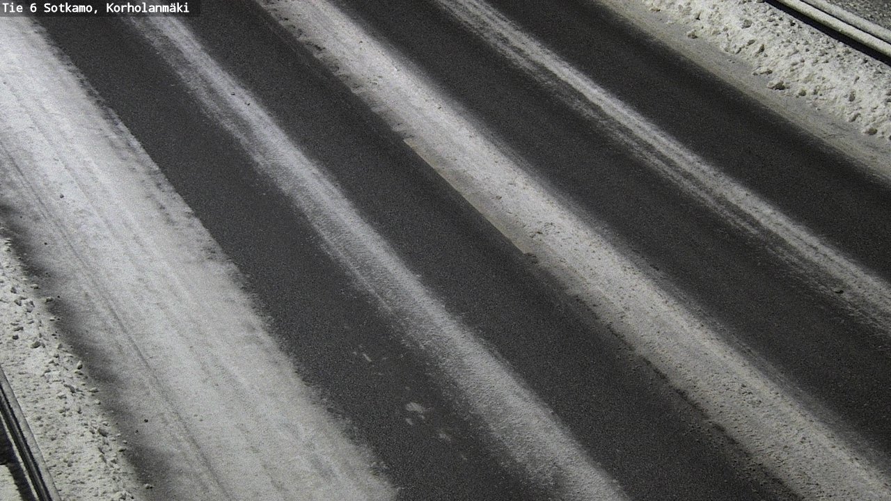 Weather Camera Image Väg 6 Sotkamo, Korholanmäki, Sotkamo, Kainuu
