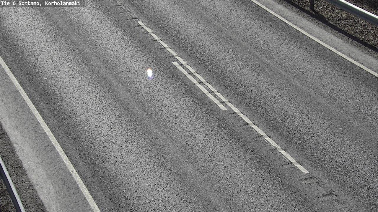 Weather Camera Image Väg 6 Sotkamo, Korholanmäki, Sotkamo, Kainuu