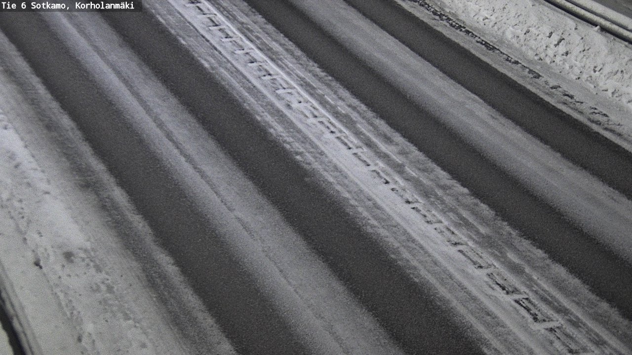 Weather Camera Image Road 6 Sotkamo, Korholanmäki, Sotkamo, Kainuu