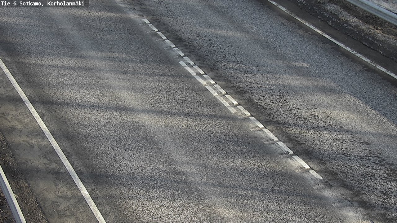 Weather Camera Image Väg 6 Sotkamo, Korholanmäki, Sotkamo, Kainuu