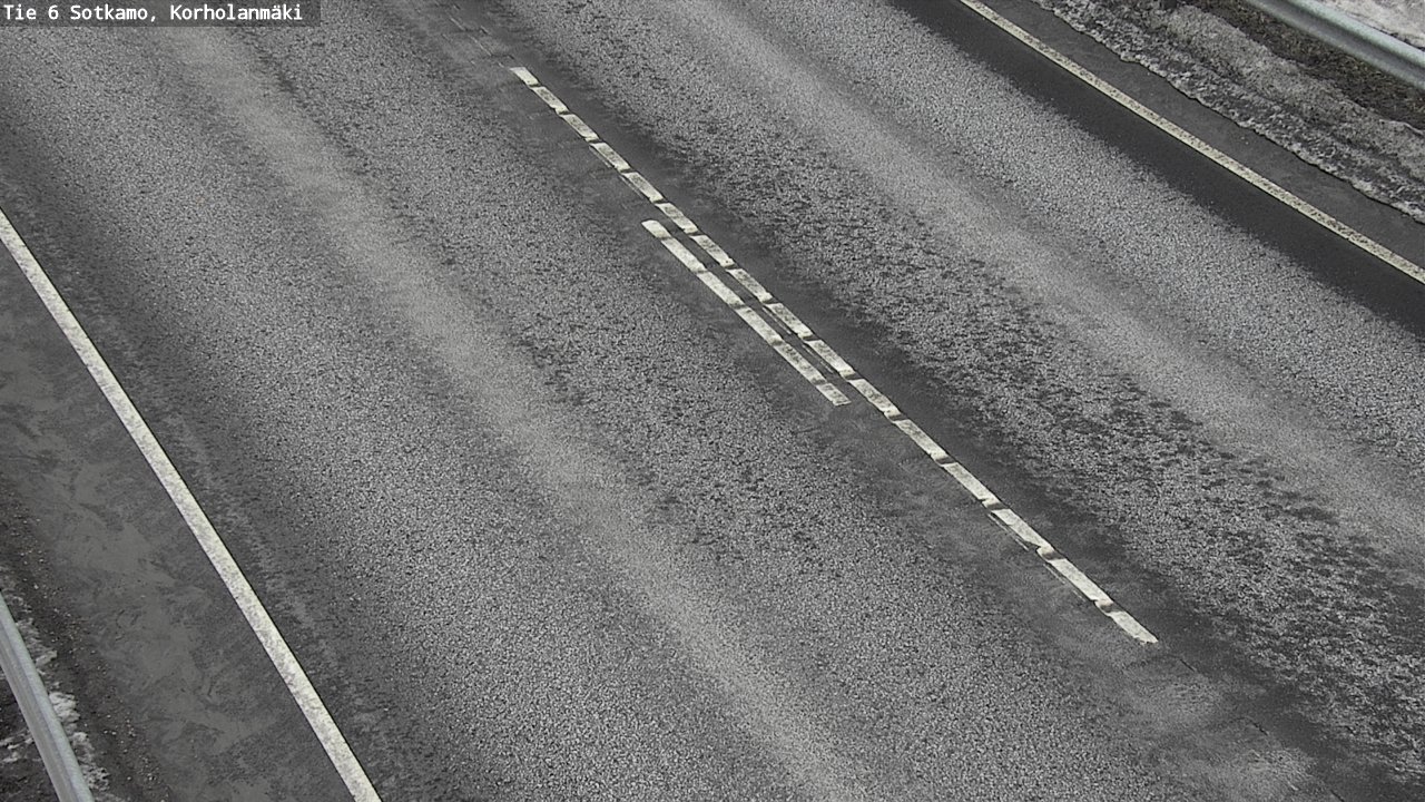 Weather Camera Image Väg 6 Sotkamo, Korholanmäki, Sotkamo, Kainuu
