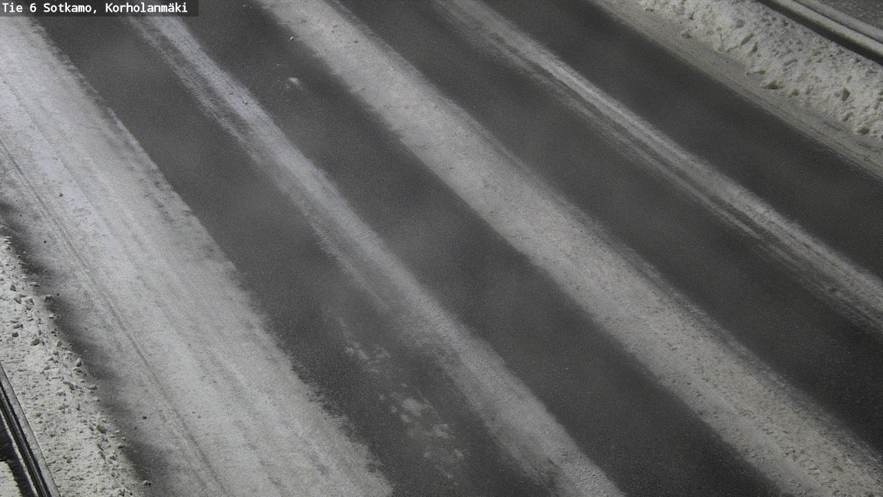 Weather Camera Image Väg 6 Sotkamo, Korholanmäki, Sotkamo, Kainuu