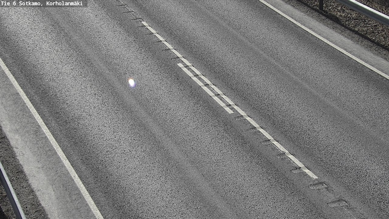 Weather Camera Image Väg 6 Sotkamo, Korholanmäki, Sotkamo, Kainuu