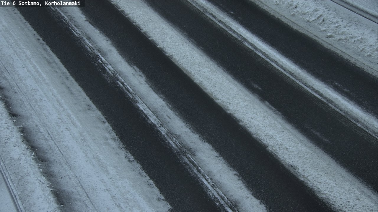 Weather Camera Image Väg 6 Sotkamo, Korholanmäki, Sotkamo, Kainuu