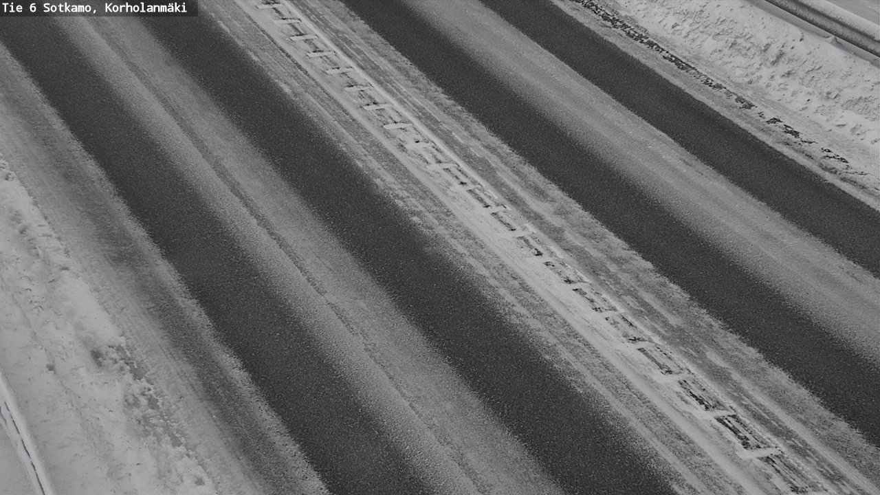 Weather Camera Image Road 6 Sotkamo, Korholanmäki, Sotkamo, Kainuu