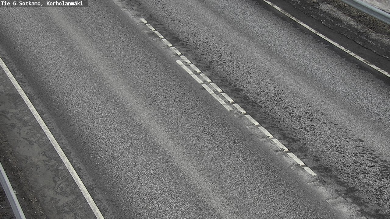 Weather Camera Image Väg 6 Sotkamo, Korholanmäki, Sotkamo, Kainuu