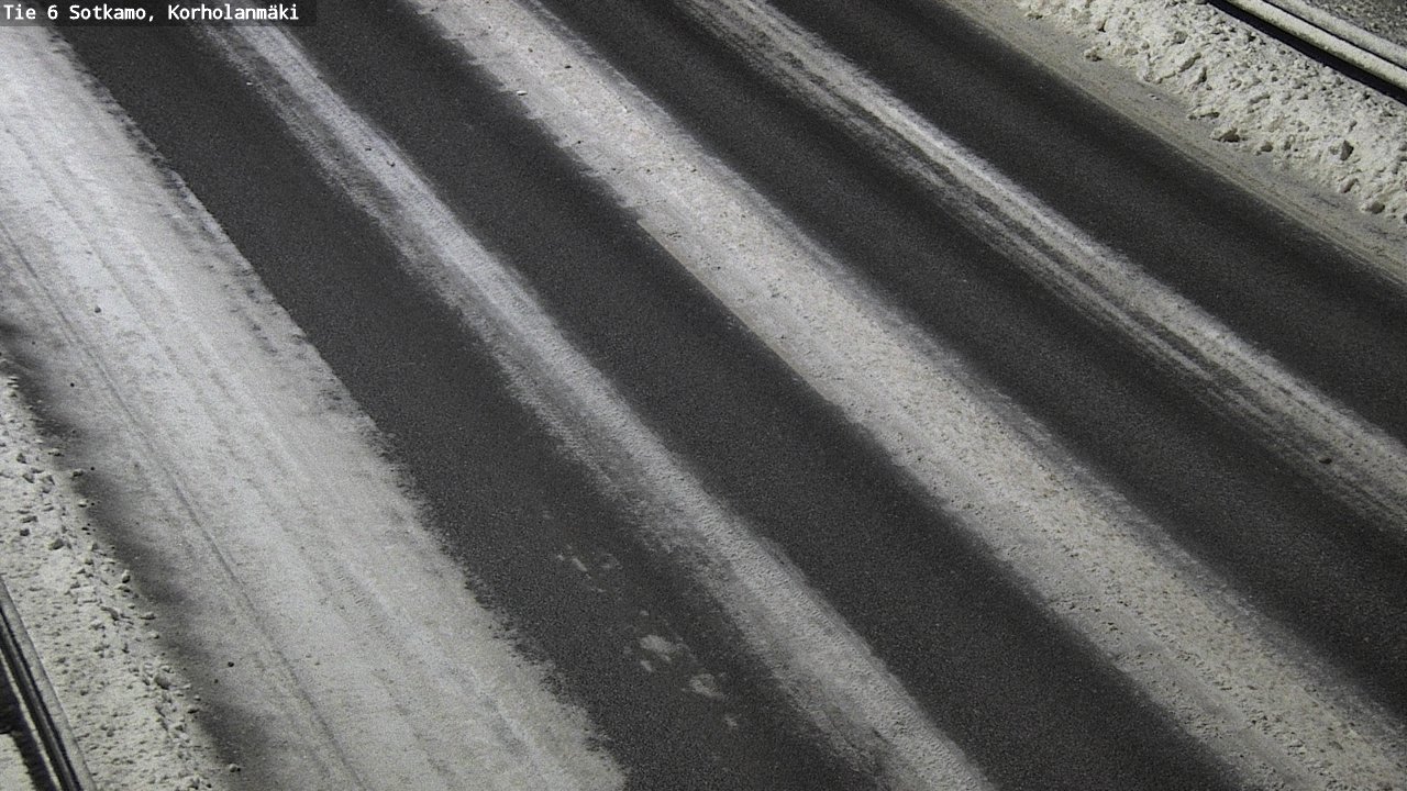 Weather Camera Image Väg 6 Sotkamo, Korholanmäki, Sotkamo, Kainuu
