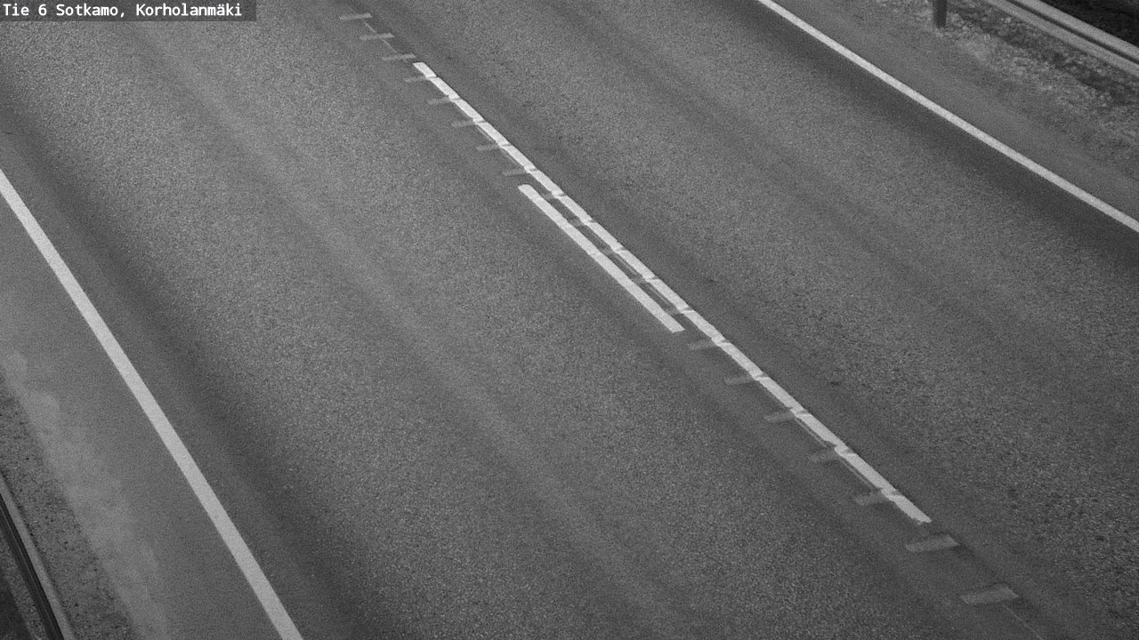 Weather Camera Image Road 6 Sotkamo, Korholanmäki, Sotkamo, Kainuu