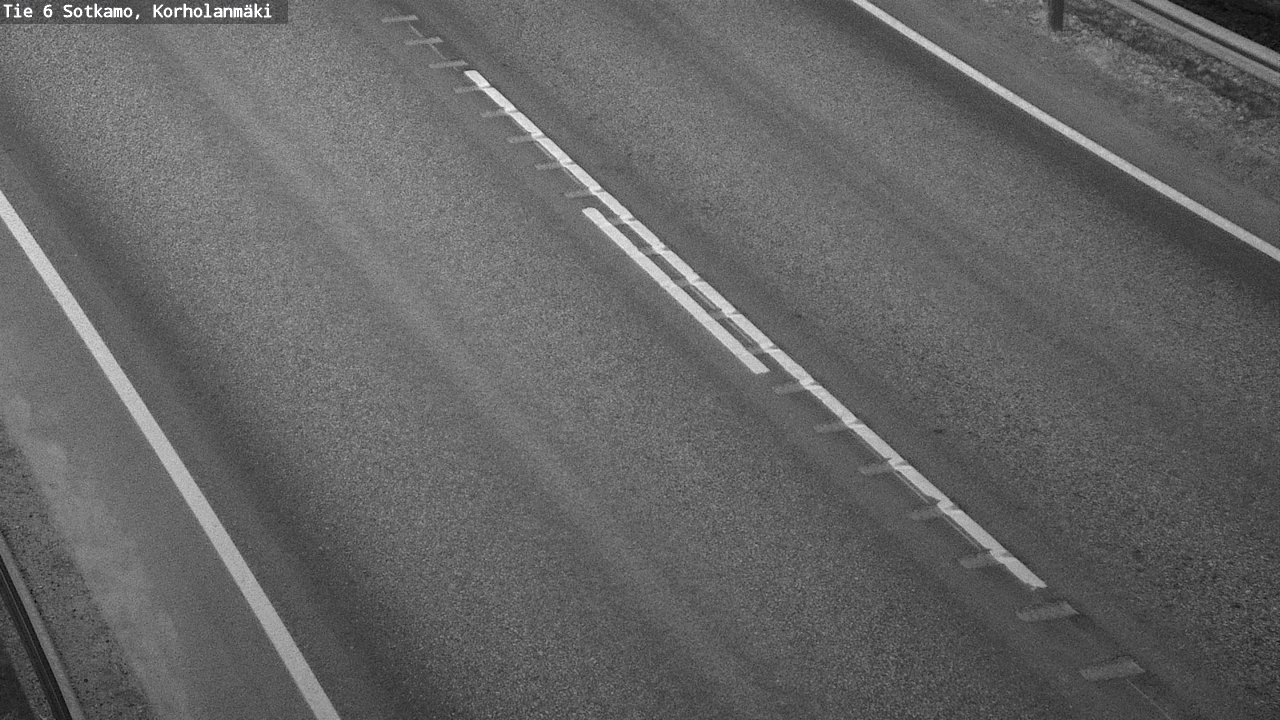 Weather Camera Image Road 6 Sotkamo, Korholanmäki, Sotkamo, Kainuu