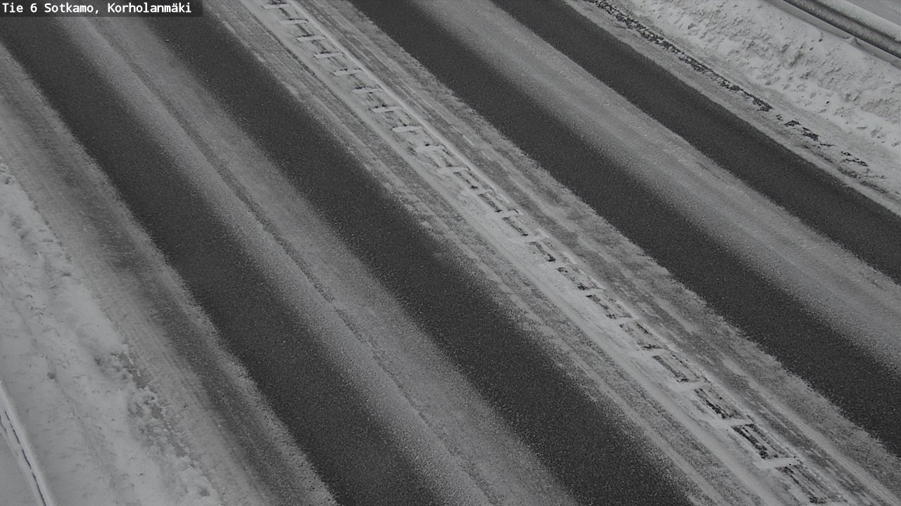 Weather Camera Image Road 6 Sotkamo, Korholanmäki, Sotkamo, Kainuu