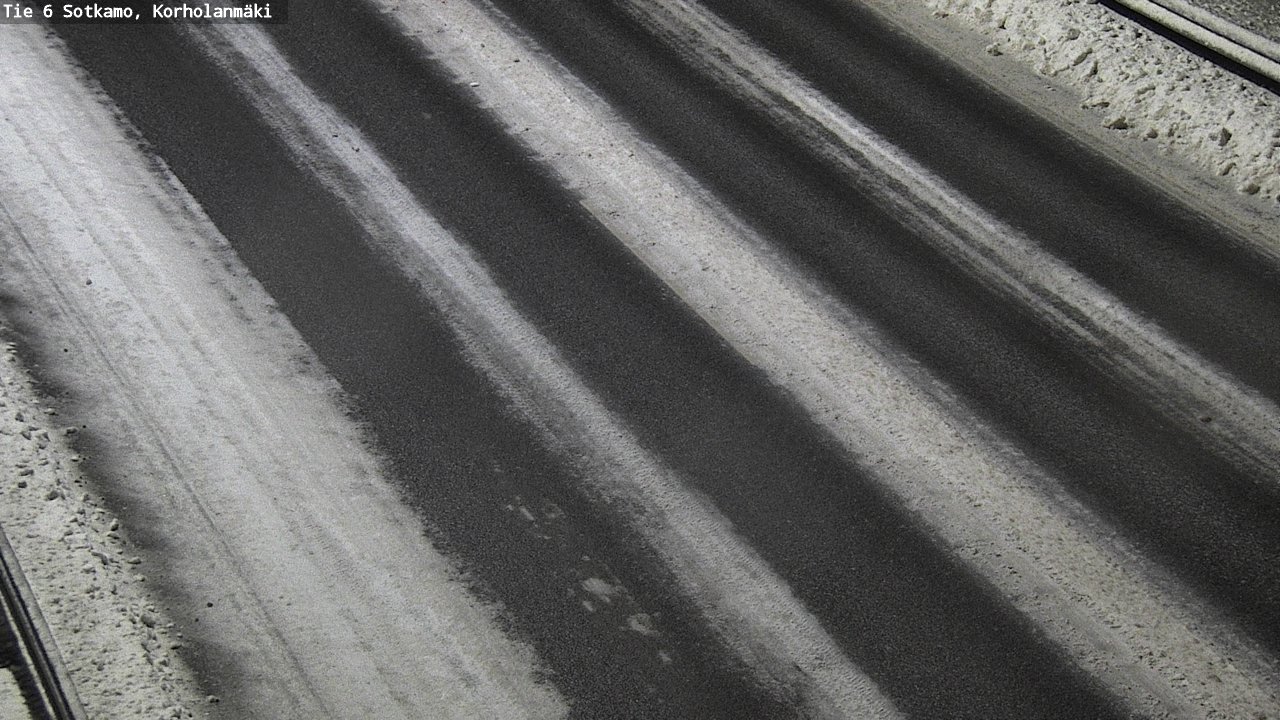 Weather Camera Image Väg 6 Sotkamo, Korholanmäki, Sotkamo, Kainuu