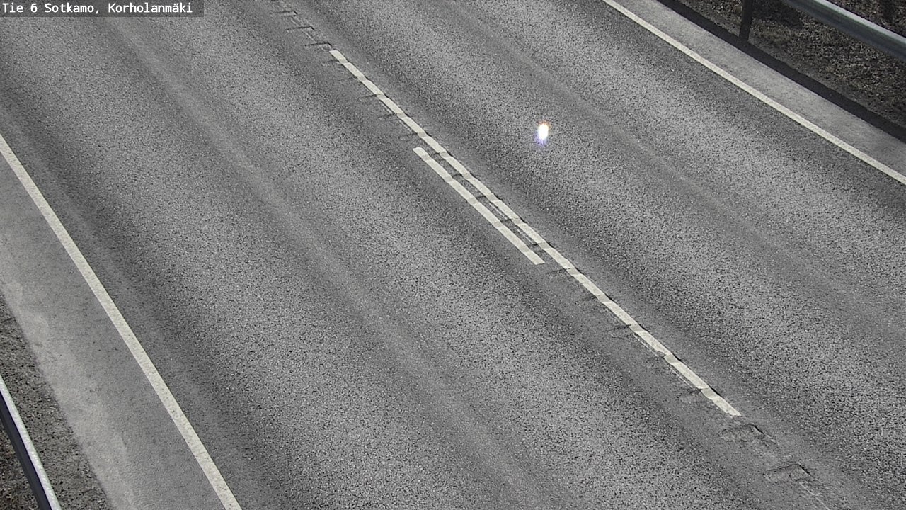 Weather Camera Image Väg 6 Sotkamo, Korholanmäki, Sotkamo, Kainuu
