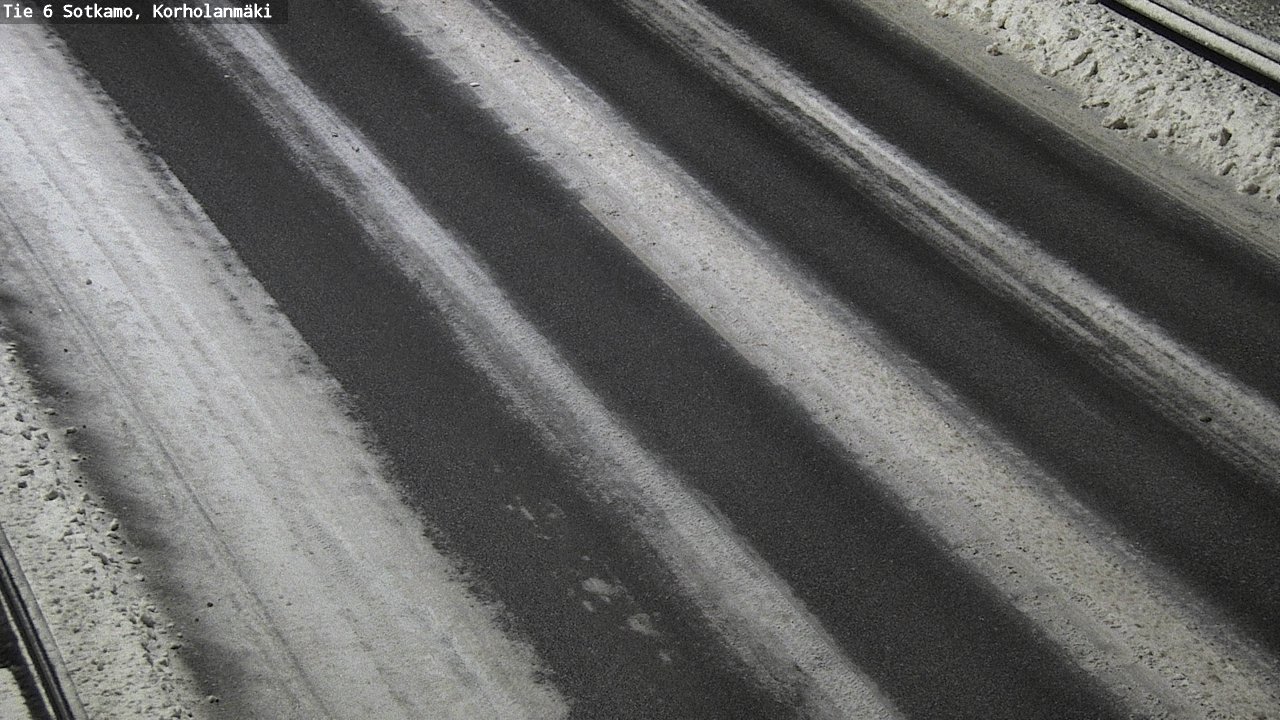 Weather Camera Image Väg 6 Sotkamo, Korholanmäki, Sotkamo, Kainuu