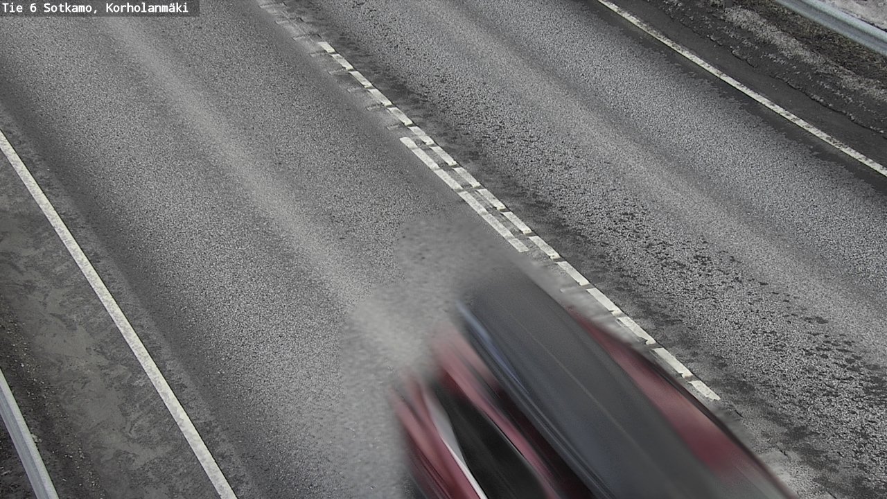 Weather Camera Image Väg 6 Sotkamo, Korholanmäki, Sotkamo, Kainuu