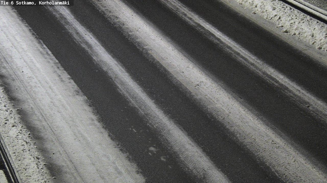 Weather Camera Image Väg 6 Sotkamo, Korholanmäki, Sotkamo, Kainuu