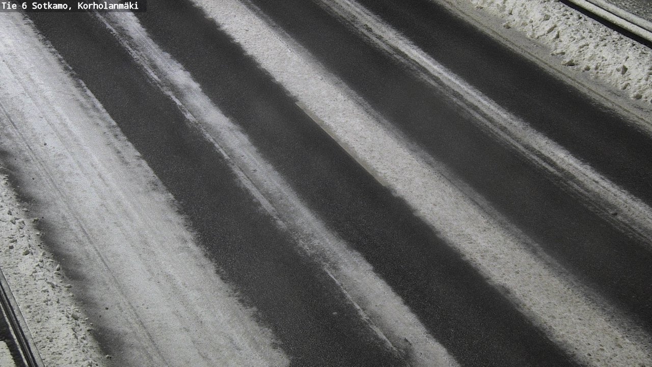 Weather Camera Image Väg 6 Sotkamo, Korholanmäki, Sotkamo, Kainuu