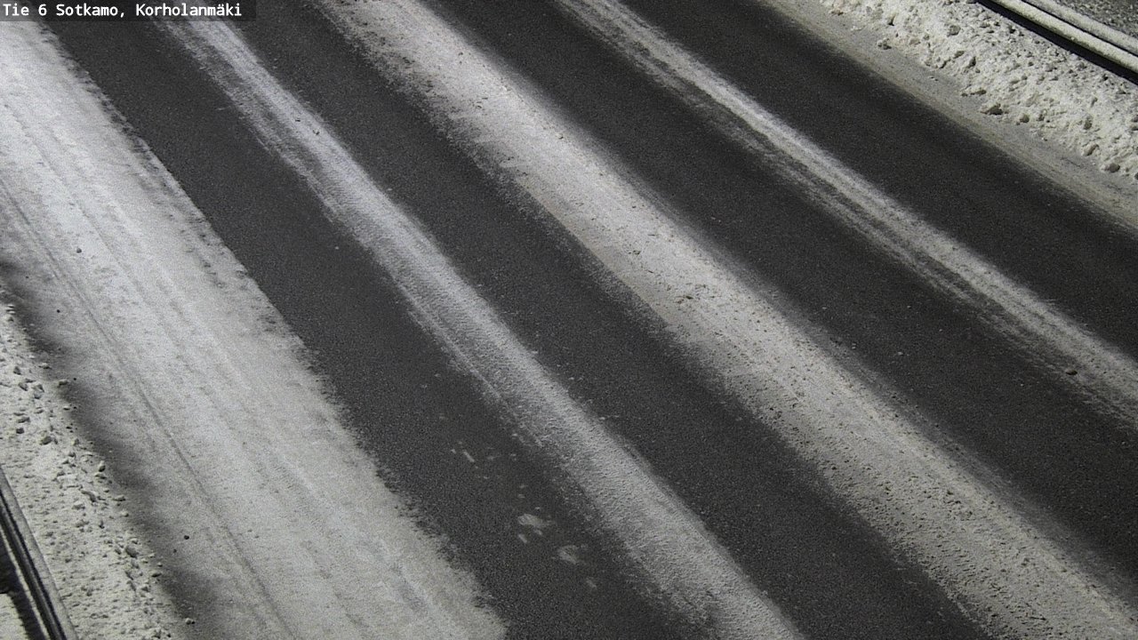 Weather Camera Image Väg 6 Sotkamo, Korholanmäki, Sotkamo, Kainuu