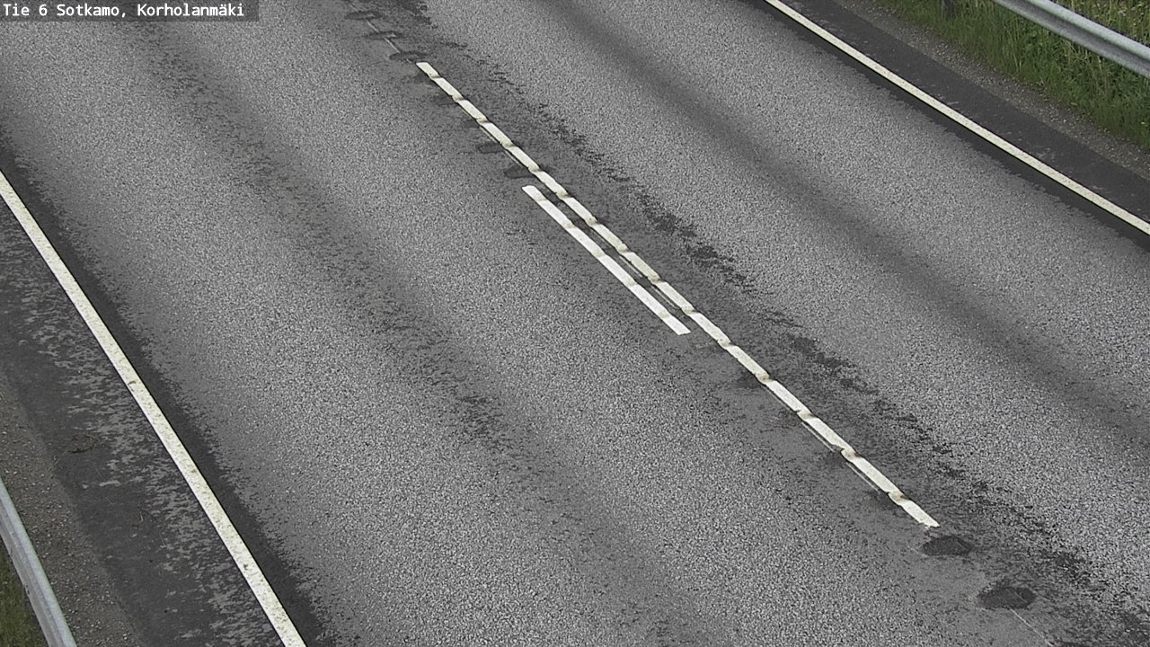 Weather Camera Image Road 6 Sotkamo, Korholanmäki, Sotkamo, Kainuu