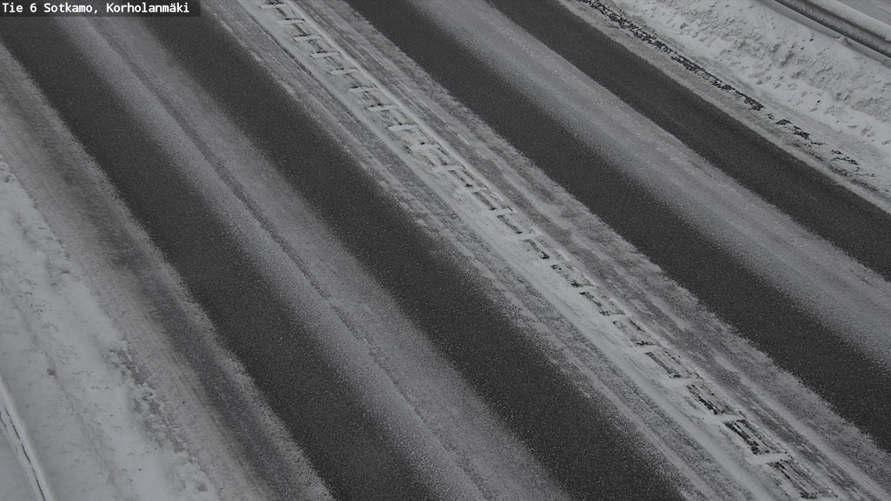 Weather Camera Image Väg 6 Sotkamo, Korholanmäki, Sotkamo, Kainuu
