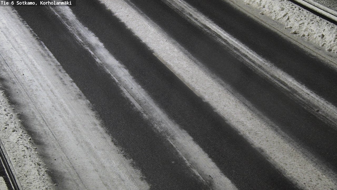 Weather Camera Image Väg 6 Sotkamo, Korholanmäki, Sotkamo, Kainuu