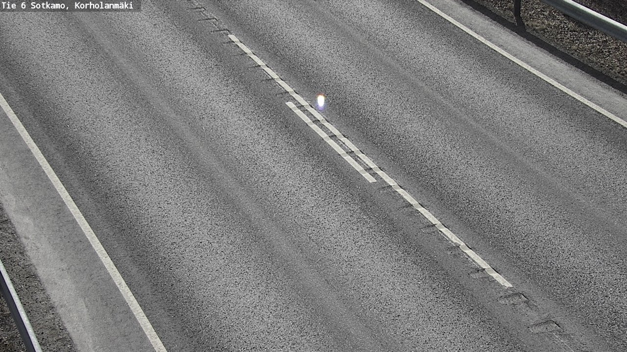 Weather Camera Image Väg 6 Sotkamo, Korholanmäki, Sotkamo, Kainuu