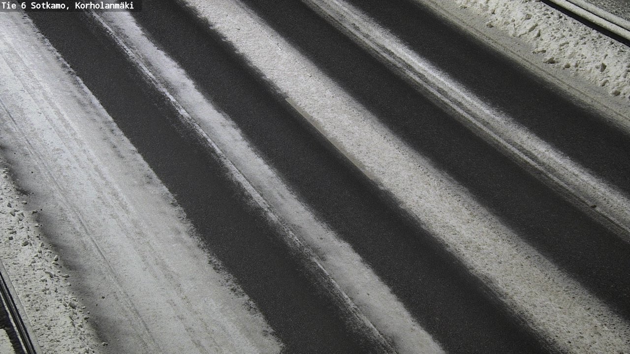 Weather Camera Image Väg 6 Sotkamo, Korholanmäki, Sotkamo, Kainuu