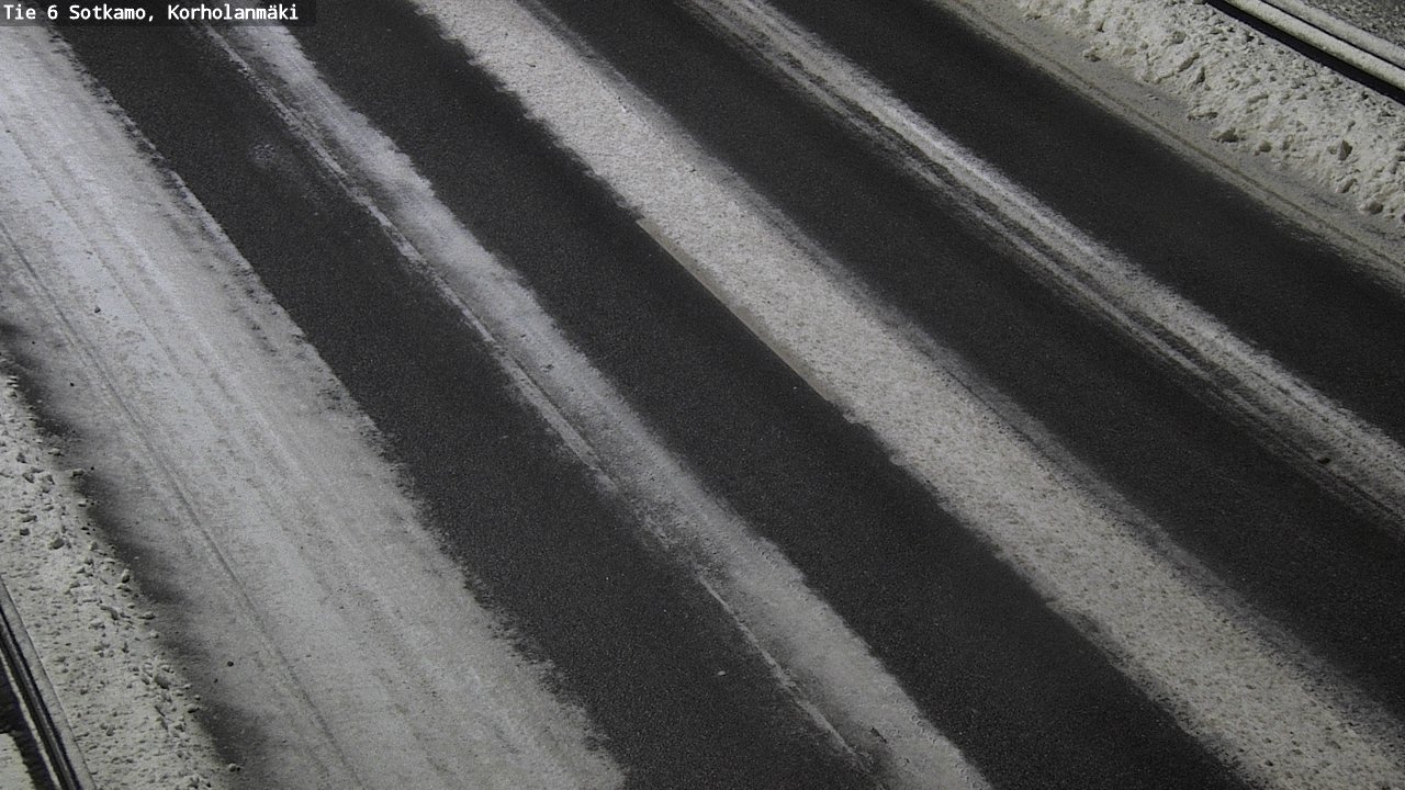Weather Camera Image Väg 6 Sotkamo, Korholanmäki, Sotkamo, Kainuu