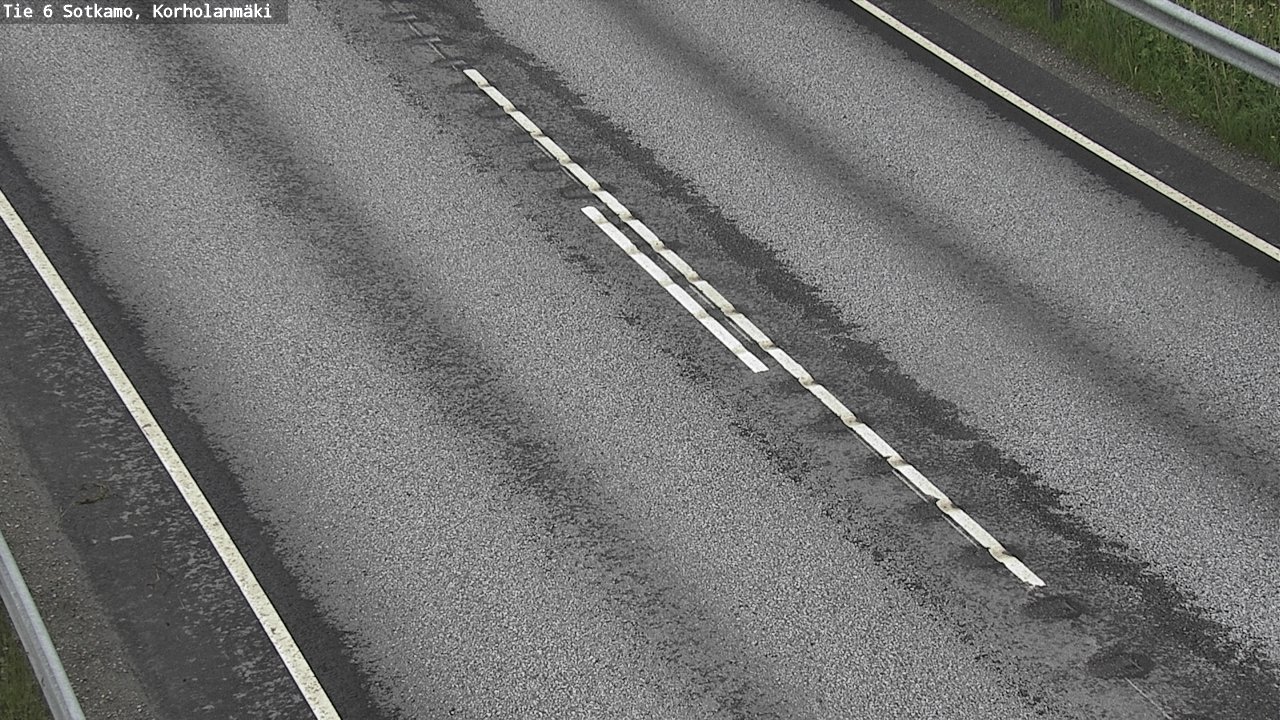 Weather Camera Image Road 6 Sotkamo, Korholanmäki, Sotkamo, Kainuu