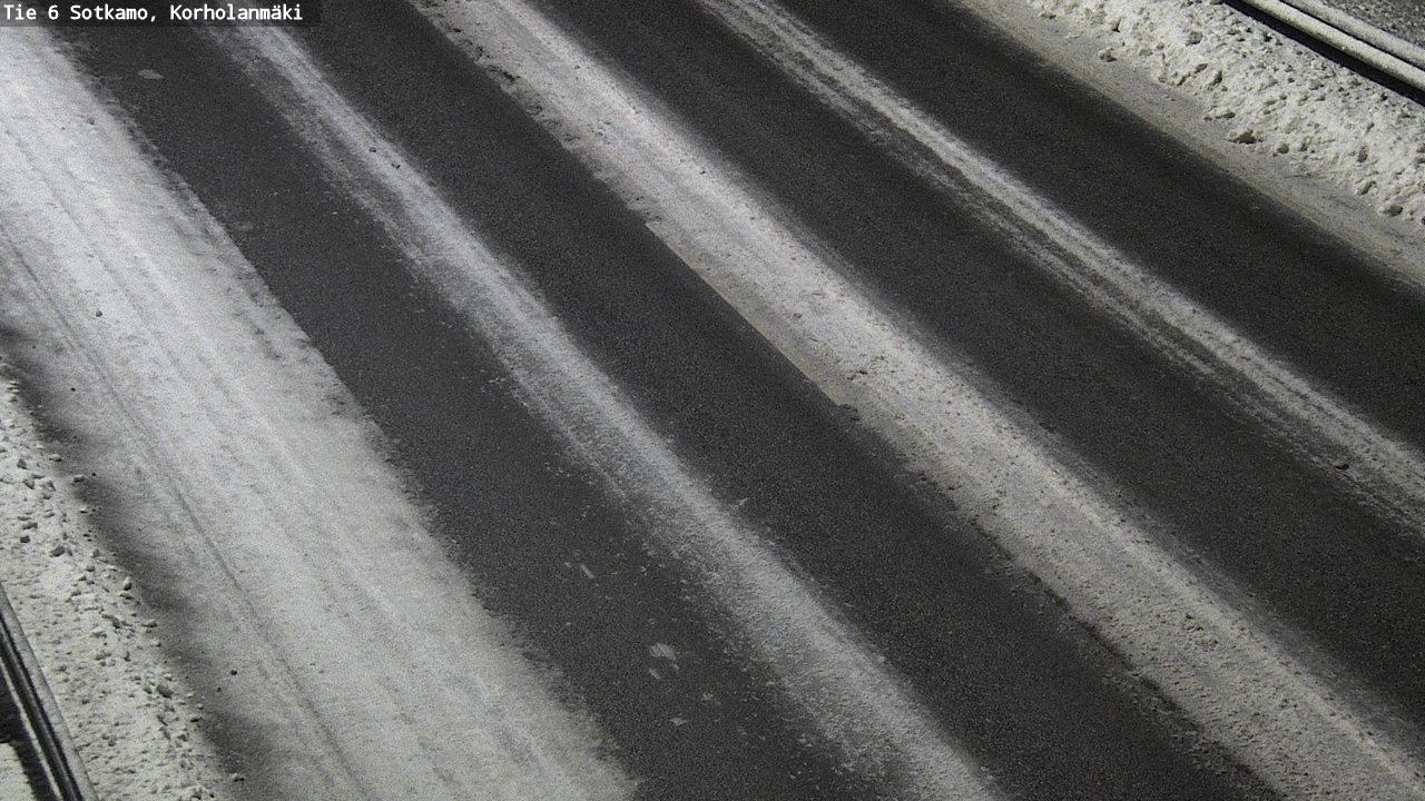 Weather Camera Image Väg 6 Sotkamo, Korholanmäki, Sotkamo, Kainuu