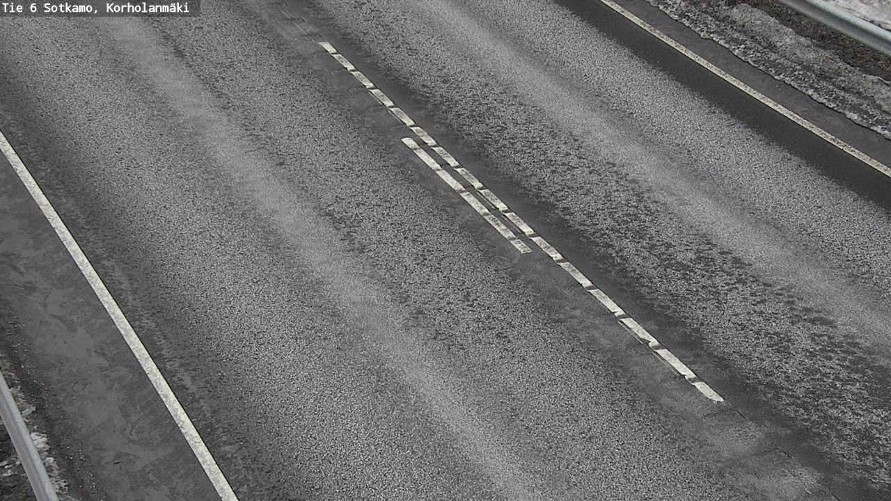 Weather Camera Image Väg 6 Sotkamo, Korholanmäki, Sotkamo, Kainuu