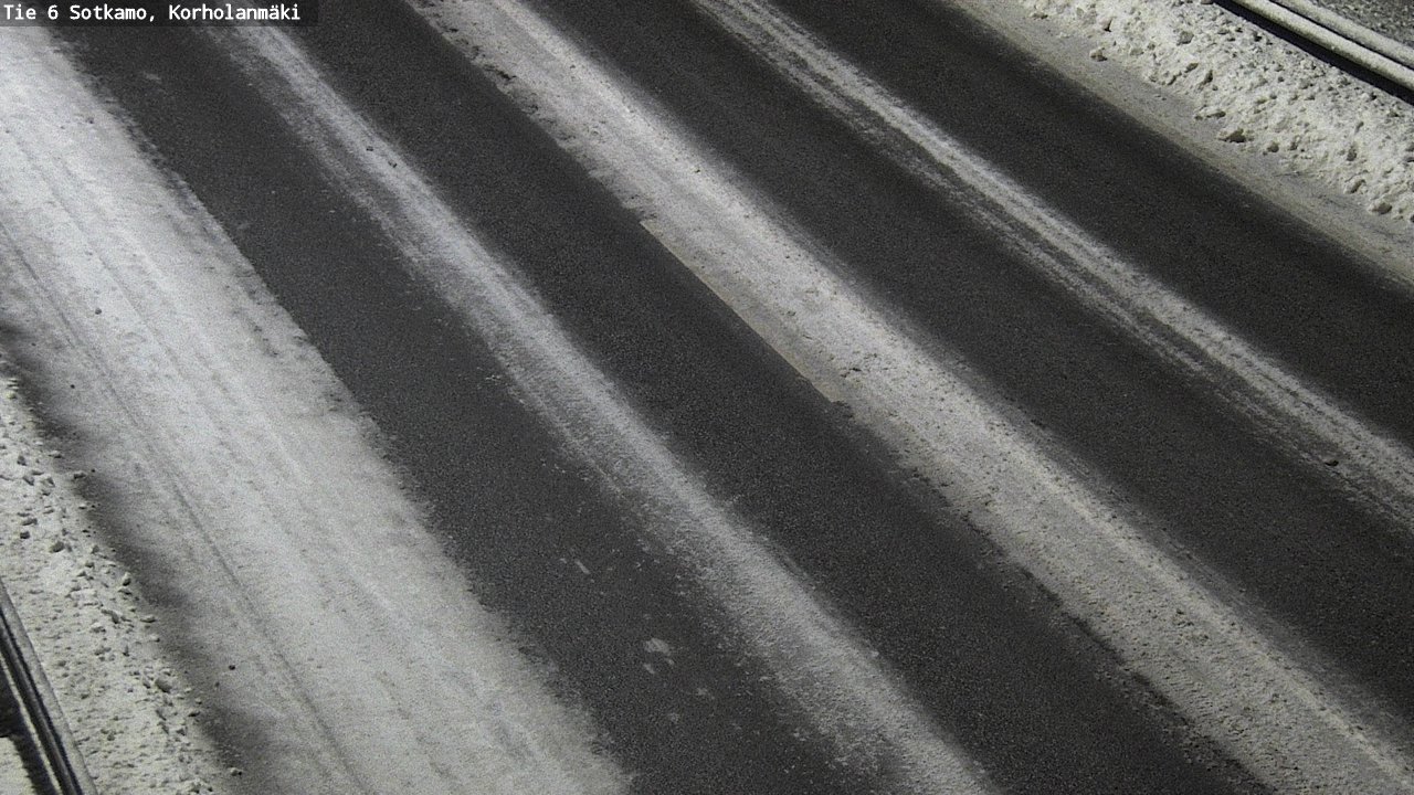 Weather Camera Image Väg 6 Sotkamo, Korholanmäki, Sotkamo, Kainuu