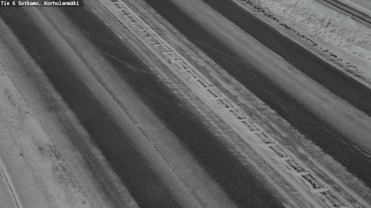 Weather Camera Image Road 6 Sotkamo, Korholanmäki, Sotkamo, Kainuu