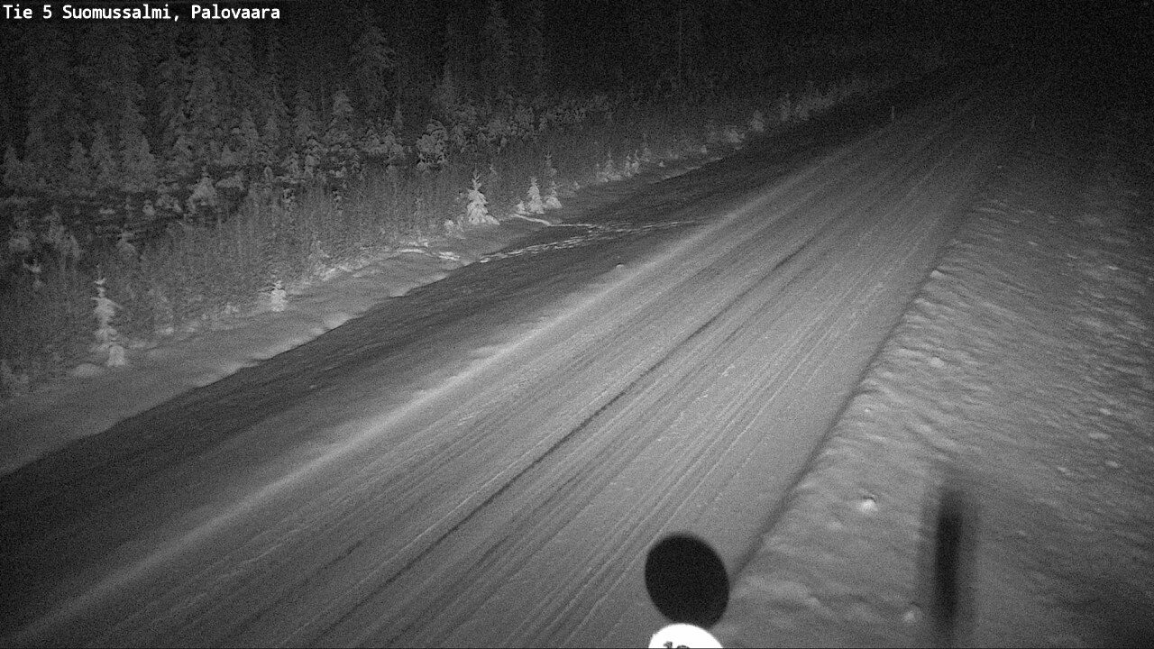 Weather Camera Image Road 5 Suomussalmi, Palovaara, Suomussalmi, Kainuu