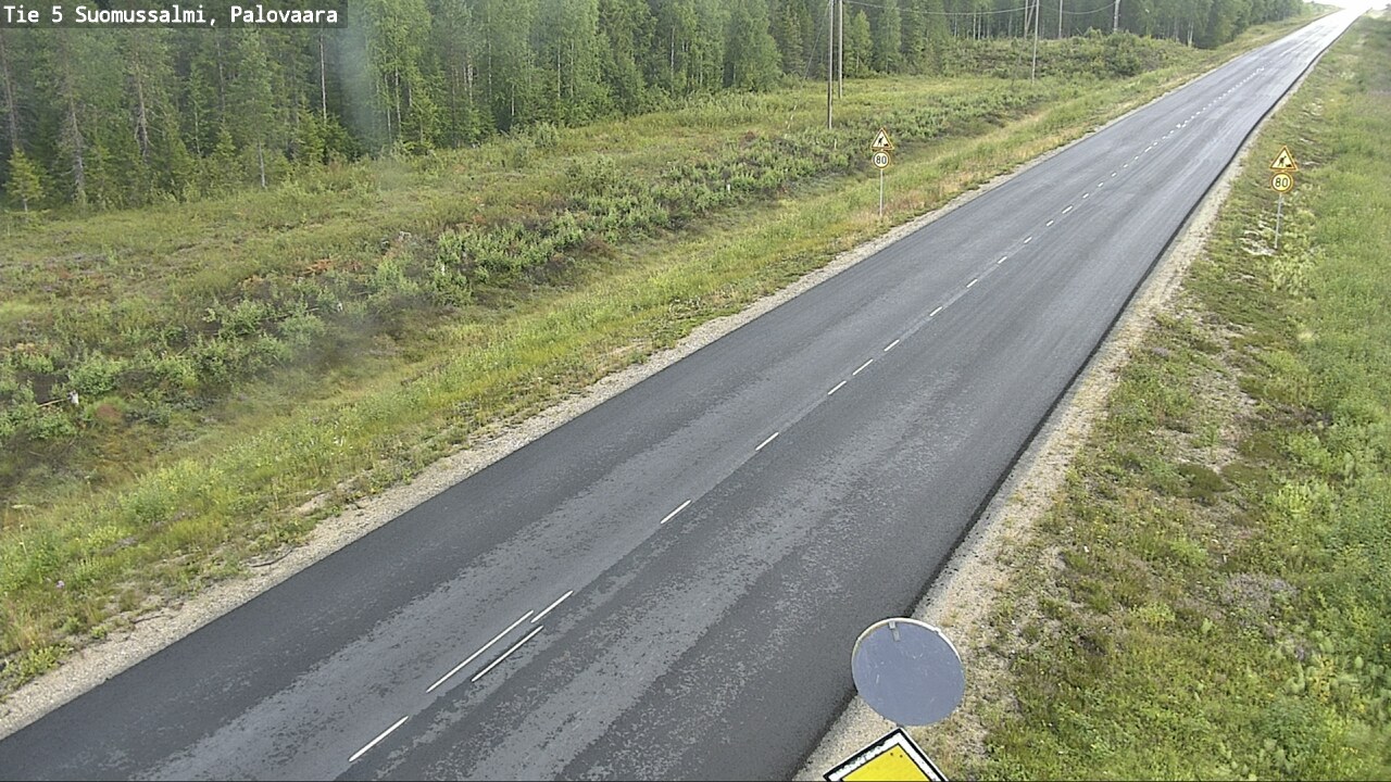 Kelikamerat Kuva Tie 5 Suomussalmi, Palovaara, Suomussalmi, Kainuu