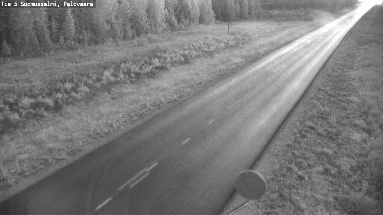 Kelikamerat Kuva Tie 5 Suomussalmi, Palovaara, Suomussalmi, Kainuu