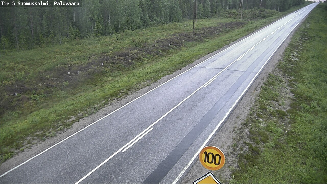 Kelikamerat Kuva Tie 5 Suomussalmi, Palovaara, Suomussalmi, Kainuu