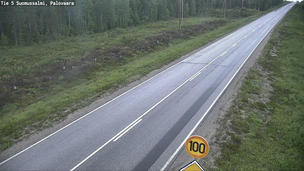 Kelikamerat Kuva Tie 5 Suomussalmi, Palovaara, Suomussalmi, Kainuu
