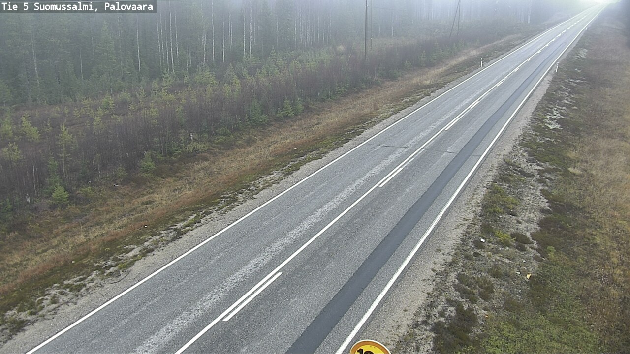 Kelikamerat Kuva Tie 5 Suomussalmi, Palovaara, Suomussalmi, Kainuu