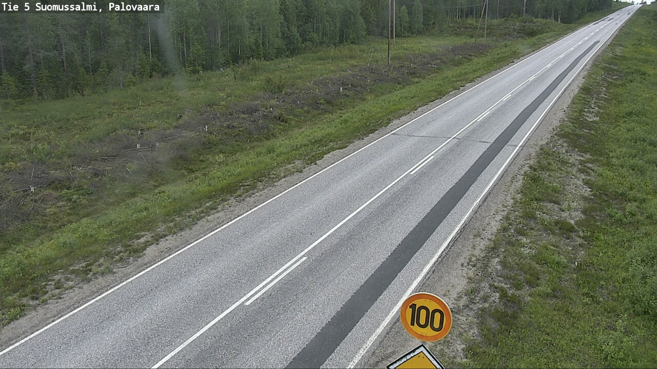 Kelikamerat Kuva Tie 5 Suomussalmi, Palovaara, Suomussalmi, Kainuu