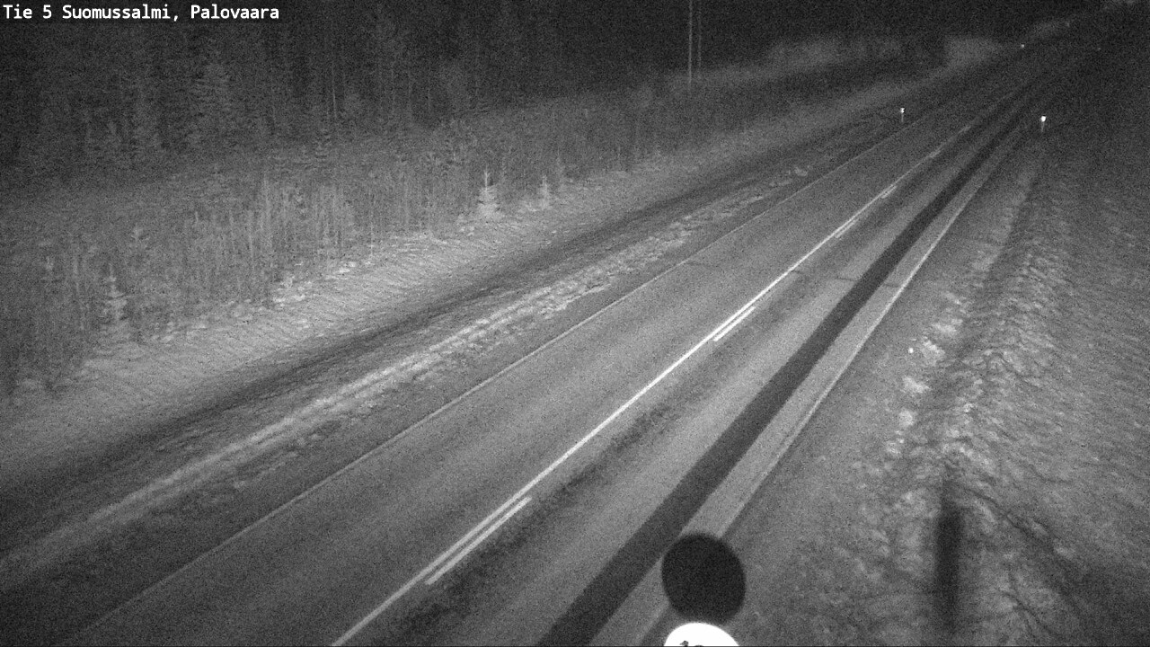 Weather Camera Image Road 5 Suomussalmi, Palovaara, Suomussalmi, Kainuu