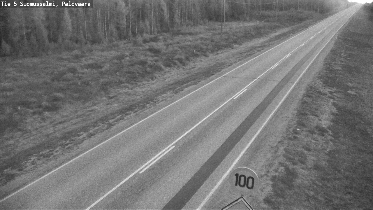 Kelikamerat Kuva Tie 5 Suomussalmi, Palovaara, Suomussalmi, Kainuu