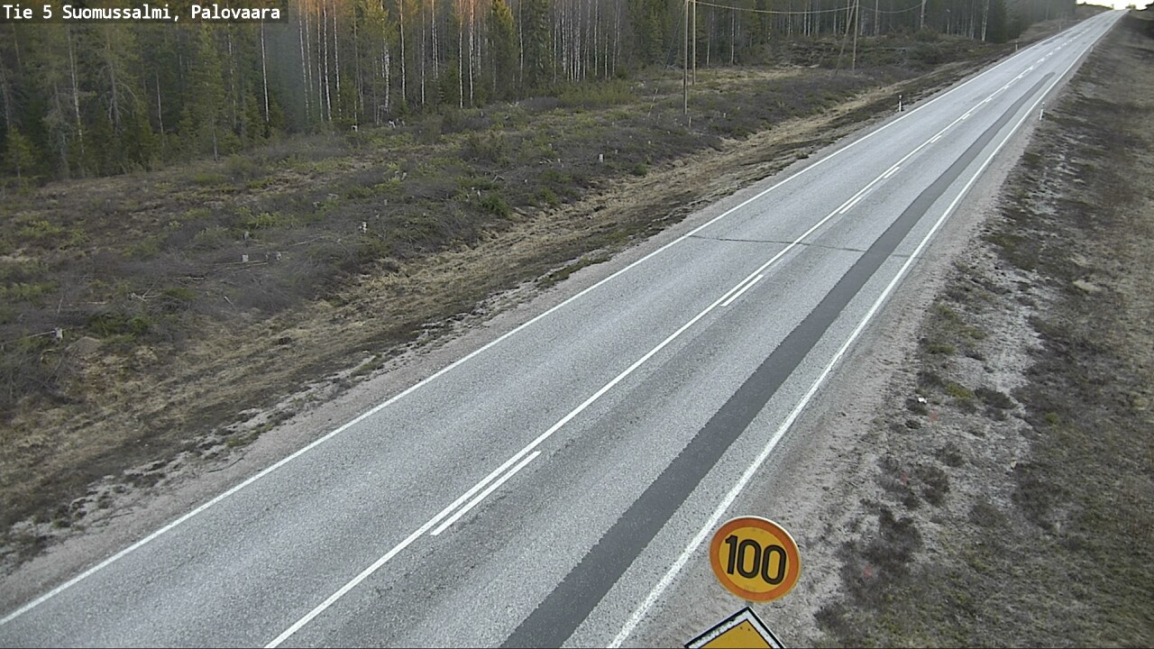 Kelikamerat Kuva Tie 5 Suomussalmi, Palovaara, Suomussalmi, Kainuu