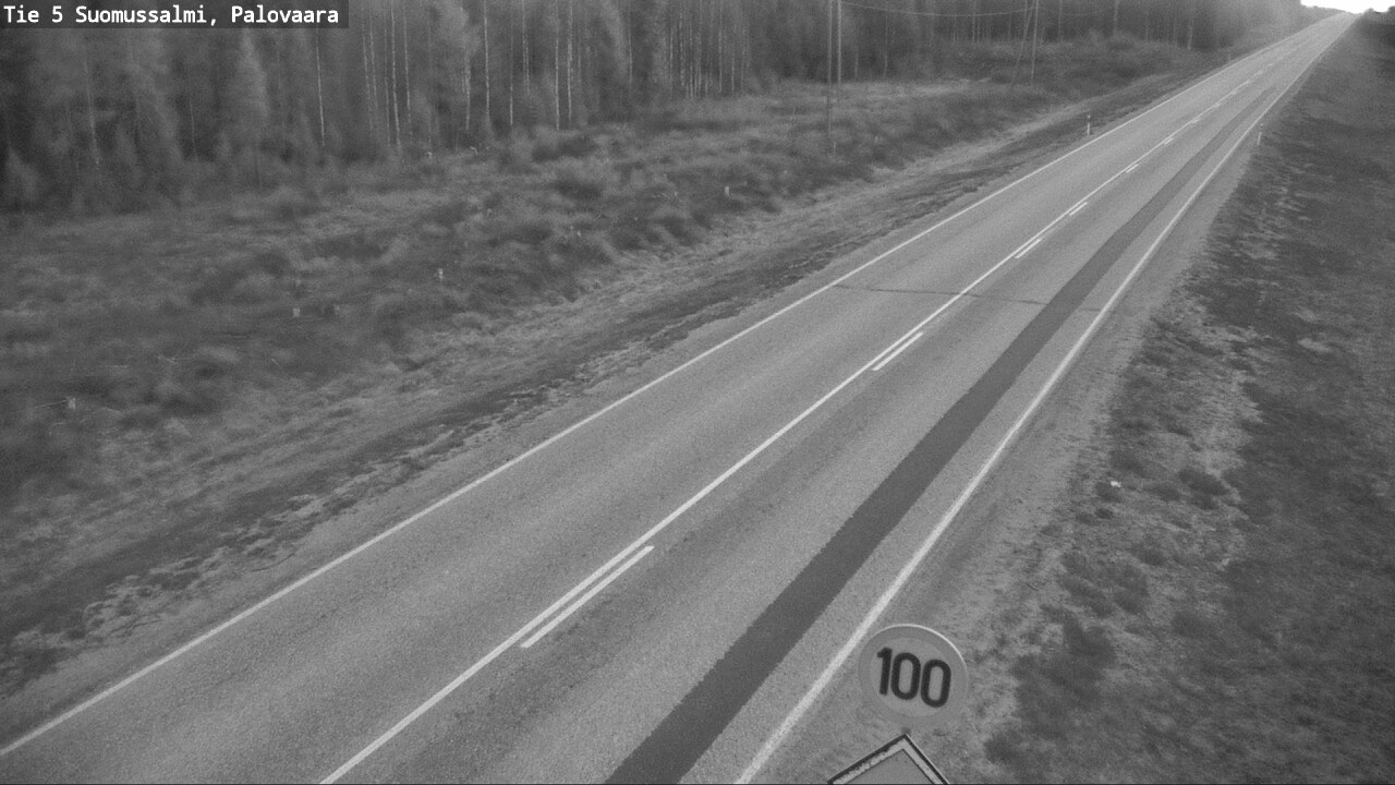Kelikamerat Kuva Tie 5 Suomussalmi, Palovaara, Suomussalmi, Kainuu