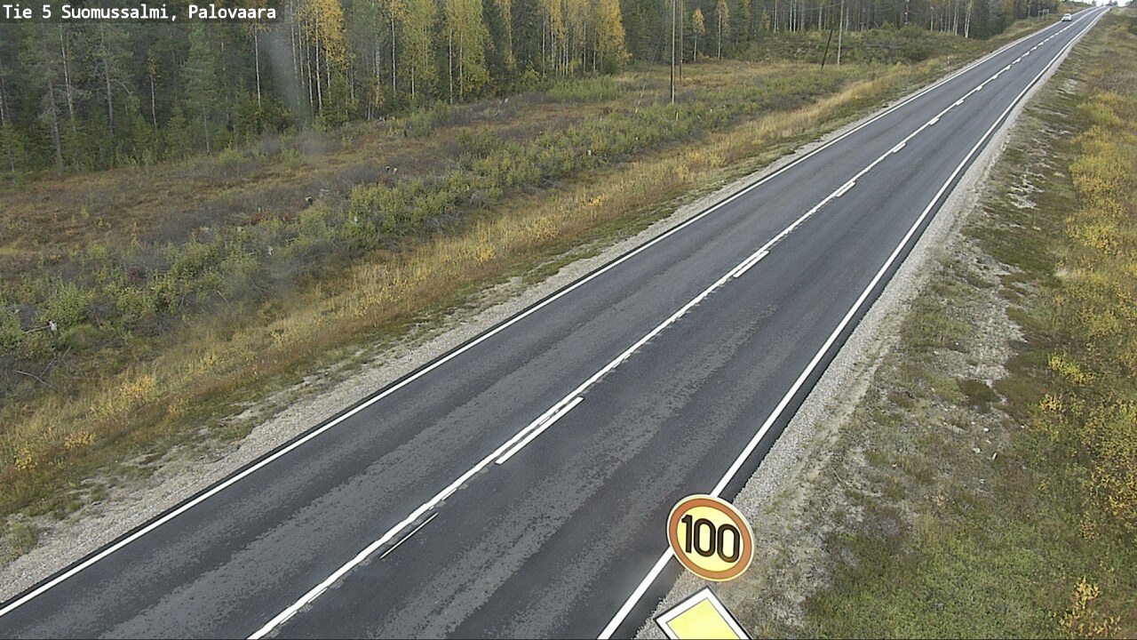 Kelikamerat Kuva Tie 5 Suomussalmi, Palovaara, Suomussalmi, Kainuu