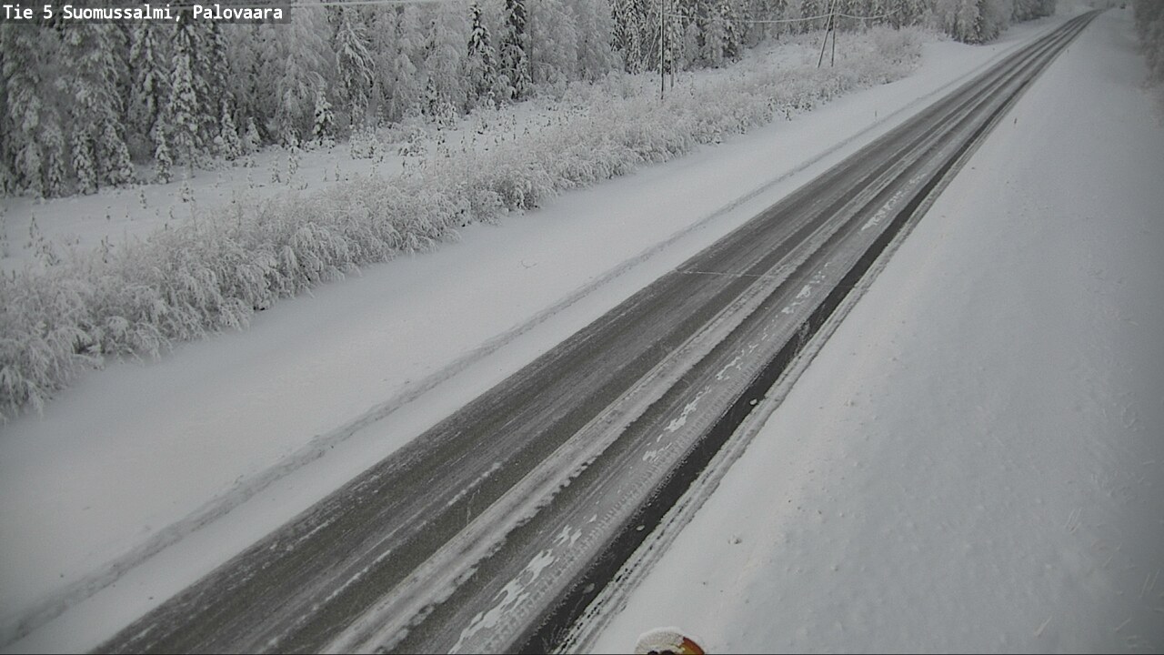 Kelikamerat Kuva Tie 5 Suomussalmi, Palovaara, Suomussalmi, Kainuu