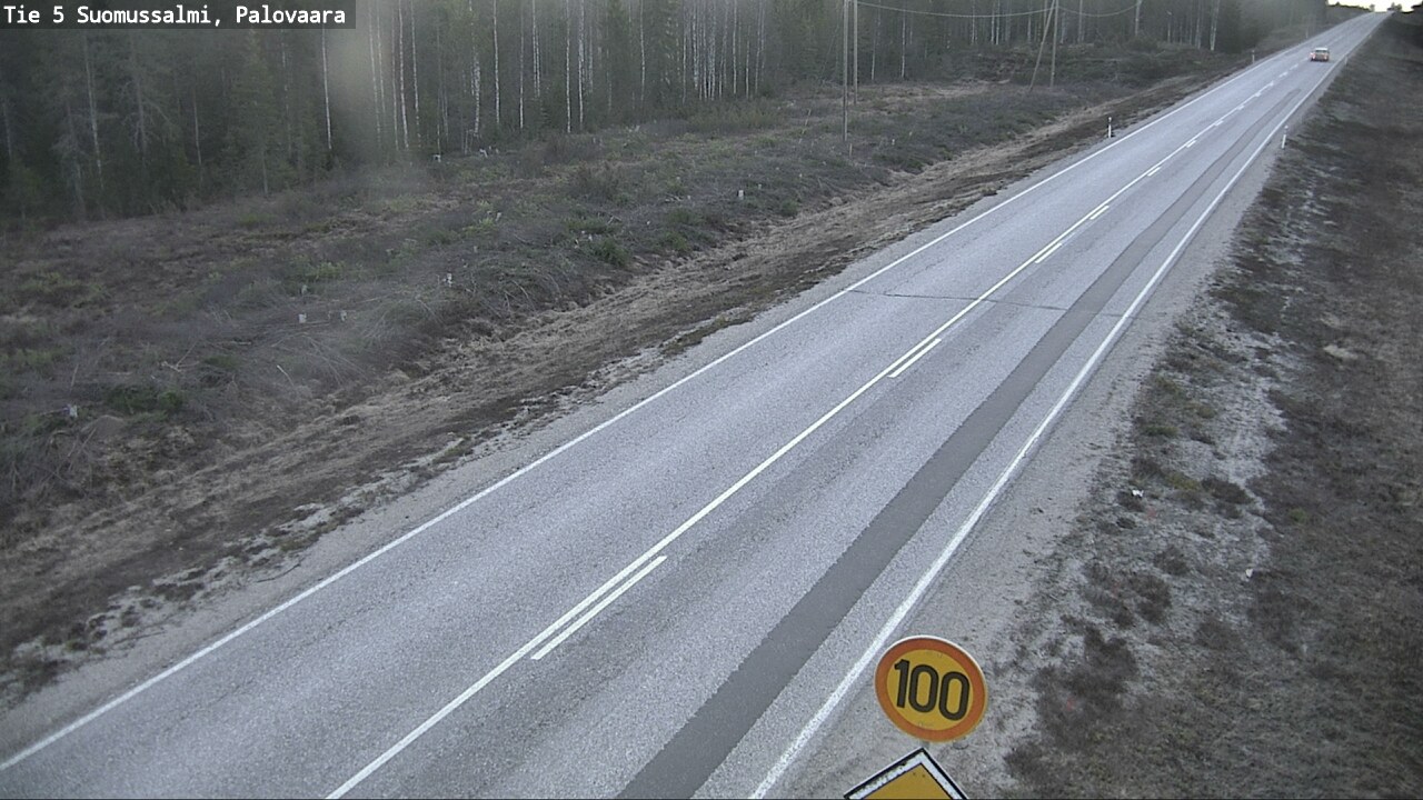 Kelikamerat Kuva Tie 5 Suomussalmi, Palovaara, Suomussalmi, Kainuu