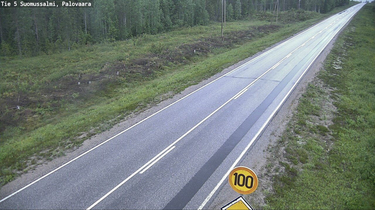 Kelikamerat Kuva Tie 5 Suomussalmi, Palovaara, Suomussalmi, Kainuu