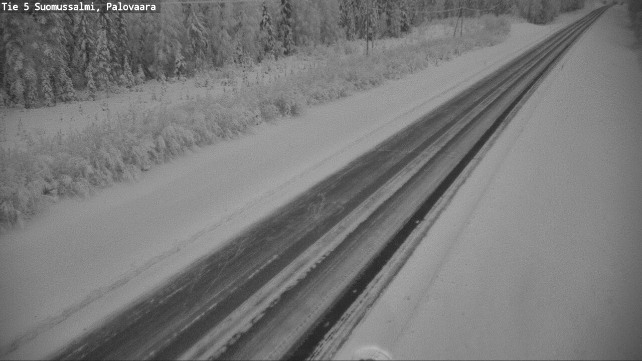 Kelikamerat Kuva Tie 5 Suomussalmi, Palovaara, Suomussalmi, Kainuu