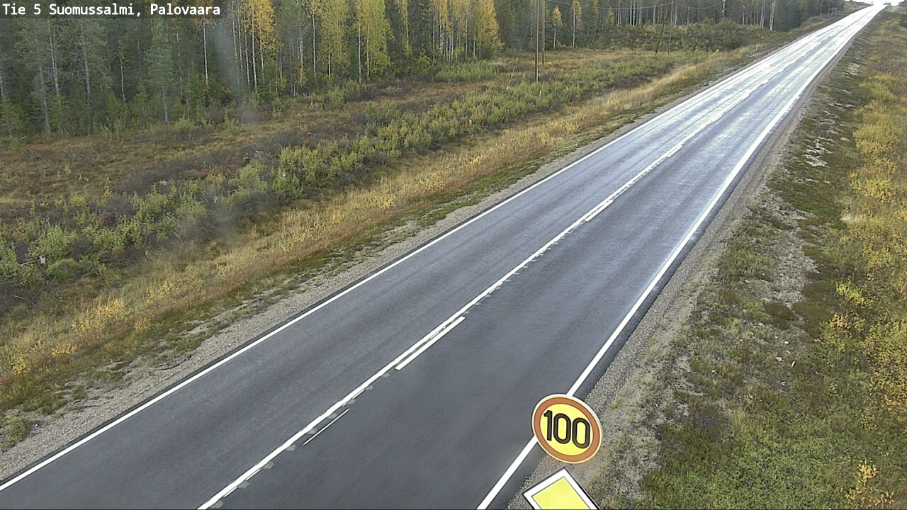 Kelikamerat Kuva Tie 5 Suomussalmi, Palovaara, Suomussalmi, Kainuu